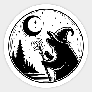 Wizard Bear Sticker